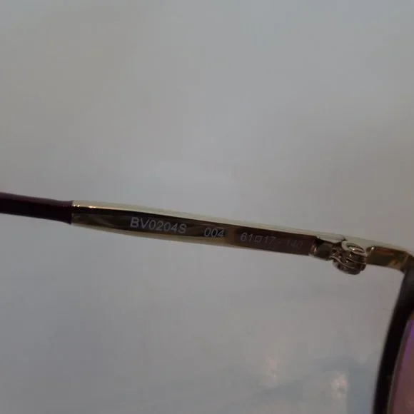 BOTTEGA VENETA Made Italy BV02045 004 New Elegant Sunglasses Purple Colored Lens - Picture 11 of 15
